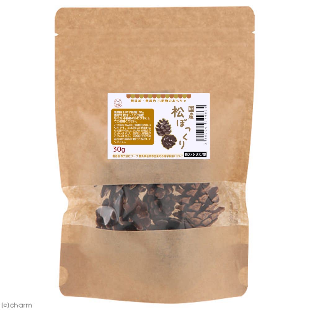 Amazon | 国産 松ぼっくり 30g 小動物のおもちゃ パインコーン 国産